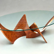 Art coffee tables that bring movement to living rooms