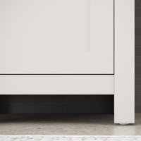Mia Bathroom Vanity, White, 18", Single Sink