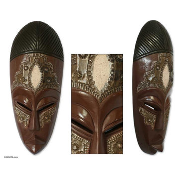 NOVICA Unification And Ghanaian Wood Mask