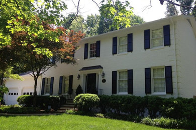 Example of a classic exterior home design in Raleigh