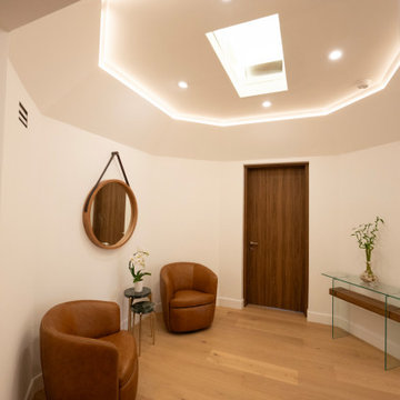 Foyer With Octagonal Cove-Lit Ceiling