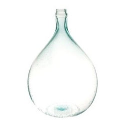 Vietri Recycled Glass Large Bottle Vase - Products