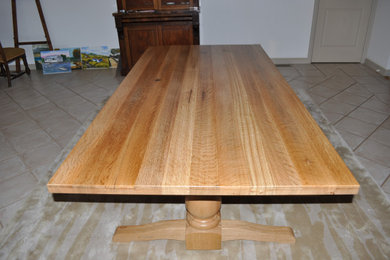 Recycled wine vat French Oak Dining Table