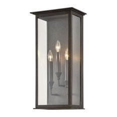 Troy Lighting B6993 Chauncey 3 Light 24" Tall Outdoor Wall Sconce - Vintage
