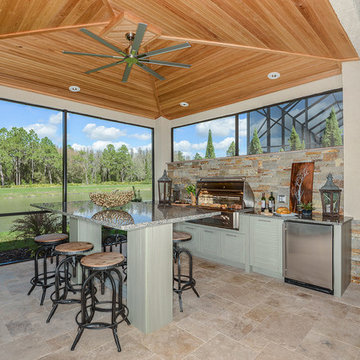 Winner Best Outdoor Kitchen 2018 Tampa Bay Parade of Homes