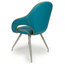 Adelaide Faux Leather Dining Chairs, Stone Blue, Set of 2