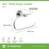 Dia Toilet Paper Holder with Mounting Hardware