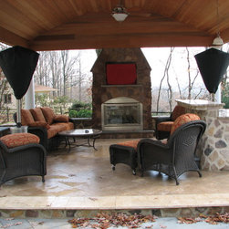 QuarryCut Stone - 40%Brown 40%Dark 20%Plum - Irregular 2 - Siding And Stone Veneer