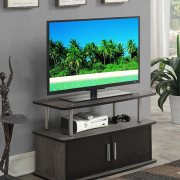 Designs2Go Deluxe 2 Door TV Stand with Cabinets