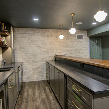 Modern Elegance Basement Remodel