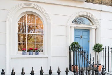 Photo of a victorian home in London.