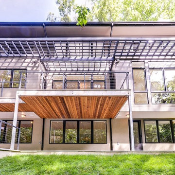 Custom Home Rear Facade