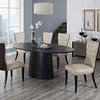 Lilou Dining Set in Espresso and Beige