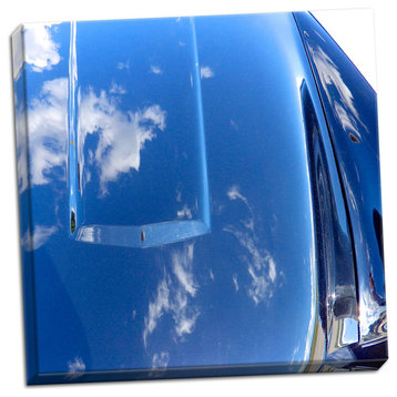 Fine Art Photograph, Clouds On The Car I, Hand-Stretched Canvas