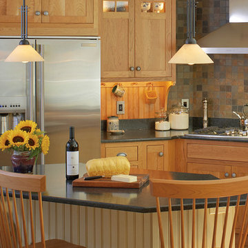 Mood Setting Traditional Cabinets