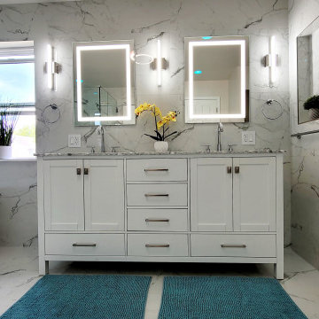 Modern Main Bathroom amazing transformation