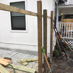 Wood Cottage Fence - Horizontal - Home Fencing And Gates