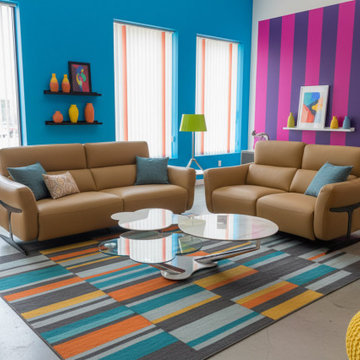Fusion i875 Reclining Leather Sofa | Incanto