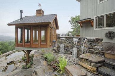 Elegant exterior home photo in Burlington