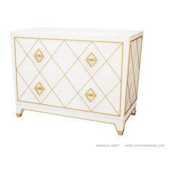 JONATHAN FRANC - MARQUIS CHEST by Jonathan Franc - Nightstands And Bedside Tables