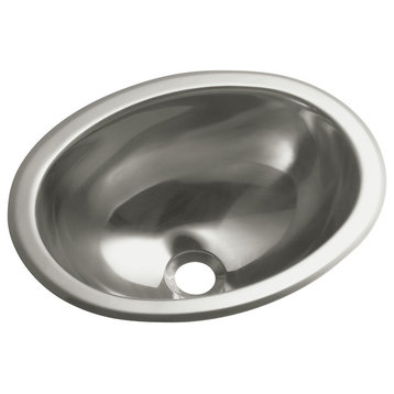 Sterling 11811-0 13-1/4" Oval Stainless Steel Drop In or - Stainless Steel