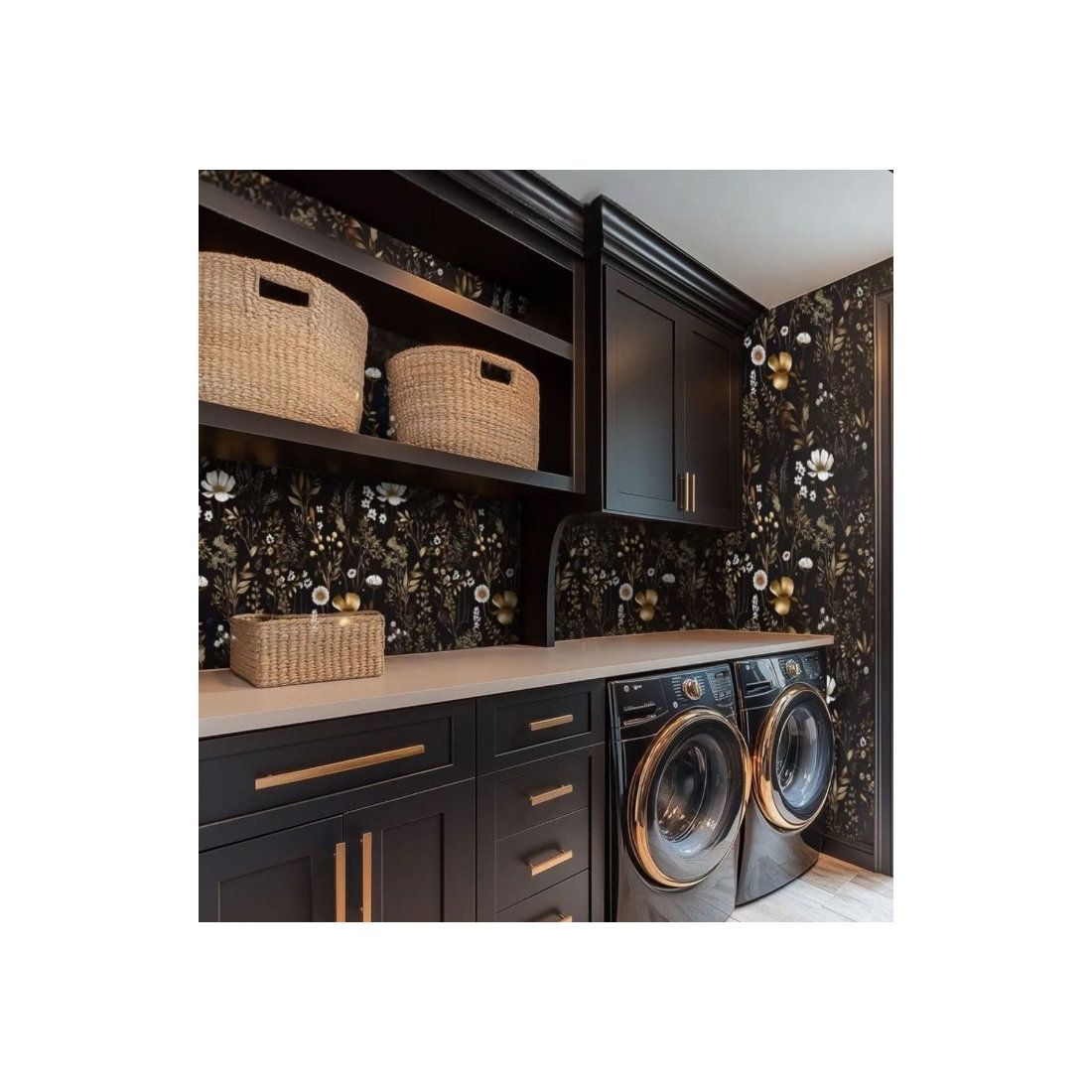 Wallpaper installation Laundry Room in Moapa