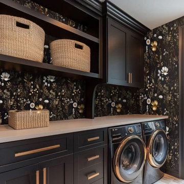 Wallpaper installation Laundry Room in Moapa