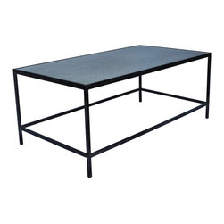 Antique Finish Mirror Cocktail Table - Products