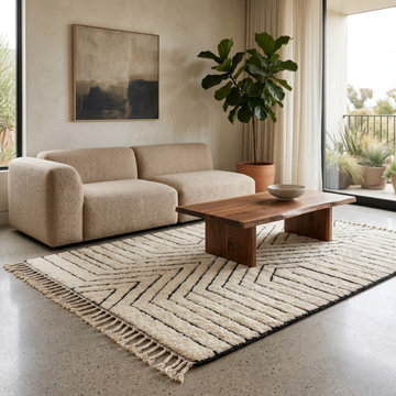 Beni Ourain Handmade Moroccan Rug Collection