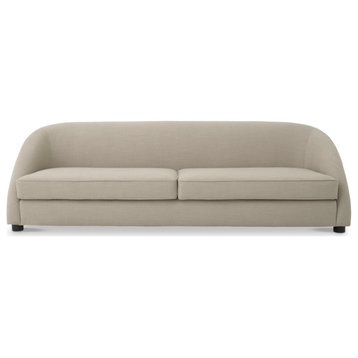 Modern Contoured Sofa | Eichholtz Cruz, Gray