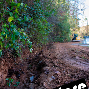 New Drainage System and Driveway