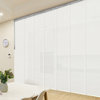 Amour 7-Panel Track Extendable Vertical Blinds 110-153"W