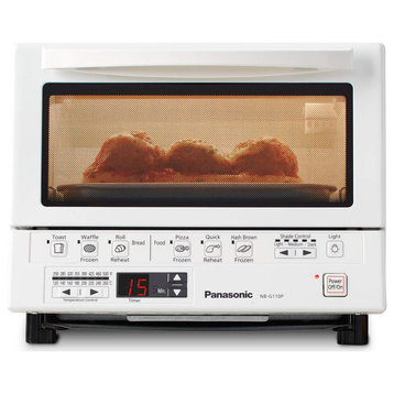 NB-G110P-K Toaster Oven FlashXpress with Double Infrared Heating, White