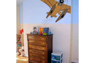 Inspiration for a timeless kids' room remodel in Chicago