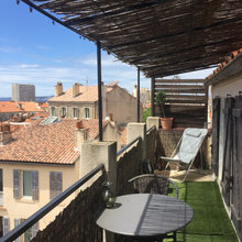 ELLE DECO Avant/après balcon