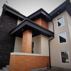 Belgravia Infill Home - Siding And Stone Veneer