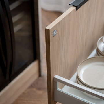 New - FLAT OAK front to IKEA bases