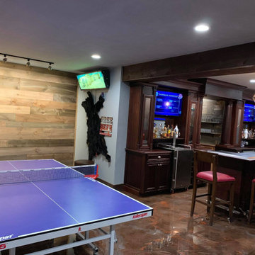 Man Cave Epoxy Flooring