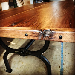 Walnut Farmhouse Dining Tables - Dining Tables