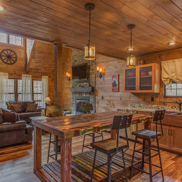AFTER - Log Cabin Build Gatlinburg, TN