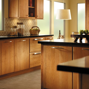 StarMark Cabinetry Kitchen in Cherry finished with Harvest