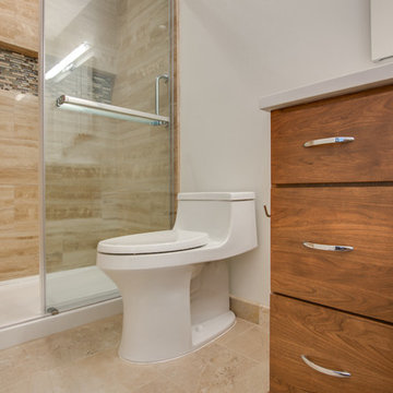 Minimal Modern Master Bathroom
