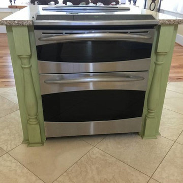 Brighten Up Your Kitchen Island the Easy Peasy Way!