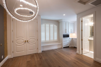 Inspiration for a modern home office remodel in Phoenix