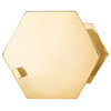 Rhea Hexagon C Table Gold