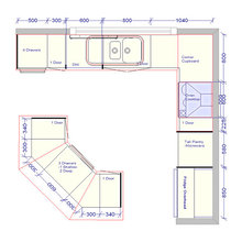 kitchen floor plan