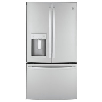 GE 36 Inch Freestanding Counter Depth French Door Refrigerator