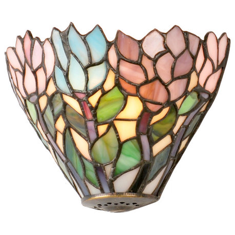 7 Wide Wisteria Wall Sconce