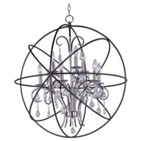 Maxim Lighting 25145ARPN Orbit - Nine Light Pendant