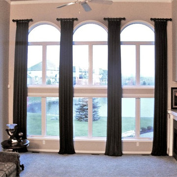 Goblet pleated panels